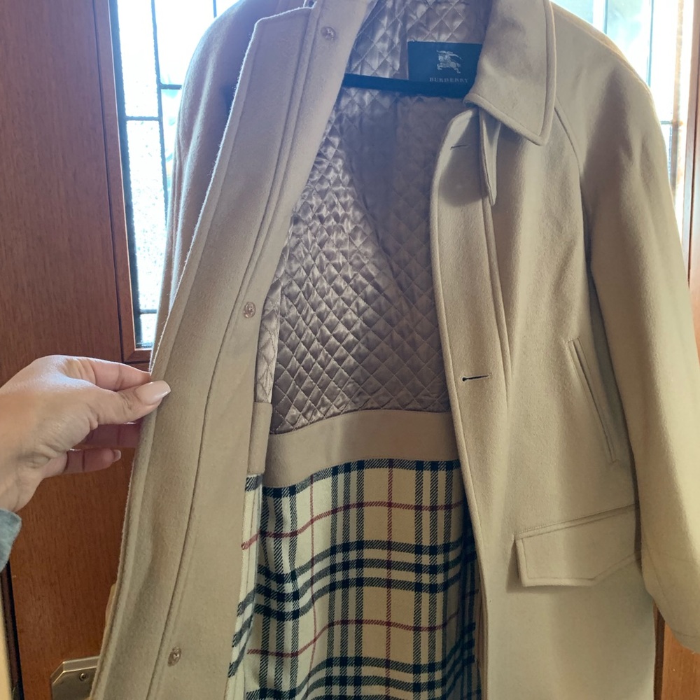 Burberry wool coat